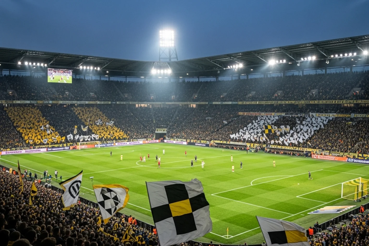 Bundesliga Stadion mit ausverkauften Rängen in der Saison 2025/26 — Rekord bei Zuschauerzahlen
